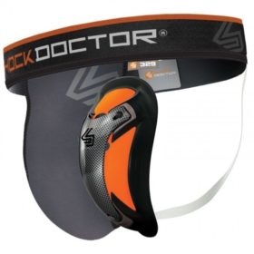 Kruisbeschermer/tok met ultra carbon flex cup van Shock Doctor.