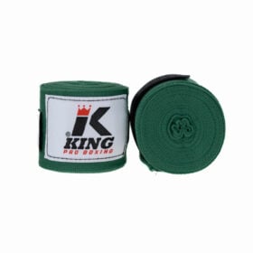 King Boksbandages Donkergroen 450 cm
