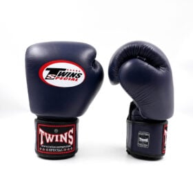 Twins Bgvl 3 Leren Bokshandschoenen Donker Blauw afbeelding