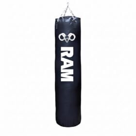 RAM O2 bokszak, zwart, 150 cm, hangend aan ketting
