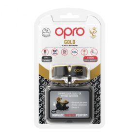 OPRO Gebitsbeschermer Self Fit Gold edition V2 Zwart Goud Kinderen 2
