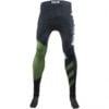 Zwart, groen witte heren legging van Super Pro, no mercy.