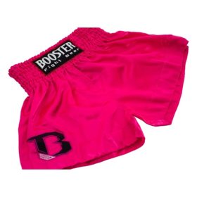 Roze vechtsportbroekje van Booster,.