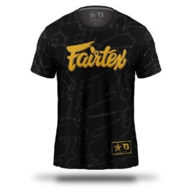 Zwart t-shirt van Fairtex, de FXB-TS.