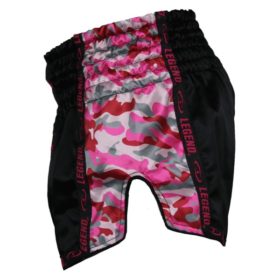 Legend Sports Dames Kickboks broekje Camo roze Trendy 3