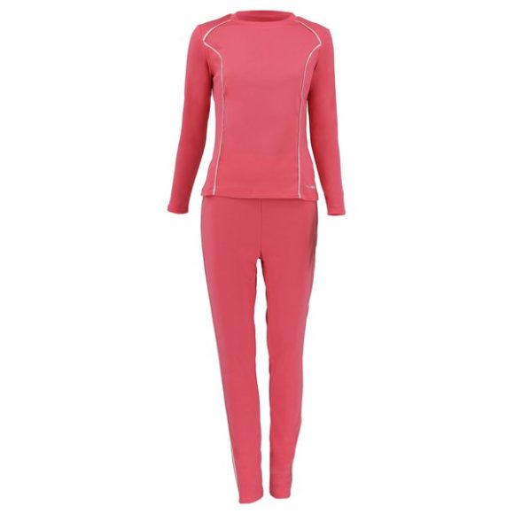 Een roze dames sweatsuit / joggingpak van Legend Sports.