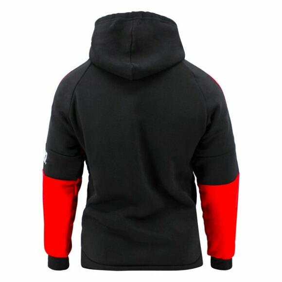 legend sports hoodie dames heren zwart rood fleece 2