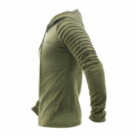 legend sports hoodie rib sleeve green 2