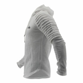 legend sports hoodie rib sleeve white 3