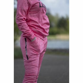 Legend Sports Joggingpak dames/heren met trui/sweater Roze Legend Sports Joggingpak dames/heren met trui/sweater Roze afbeelding 3