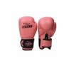 Roze bokshandschoenen voor kinderen van 4-8 jaar van Legend Sports.