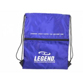 Blauwe sporttas van Legend, voor kinderen en volwassenen.