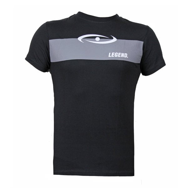 Legend Sports t-shirt zwart grijs vlak maat XXXL Zwart t-shirt van Legend Sports voor kinderen en volwassenen.
