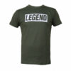Groen t-shirt van Legend Sports voor kinderen en volwassenen.