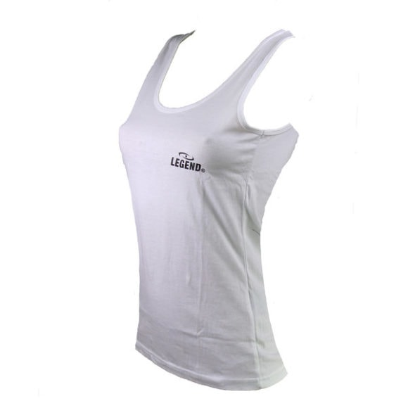 legend sports tank top dames wit polyester