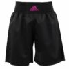 Zwart roze (kick)boksbroekje voor dames van Adidas.
