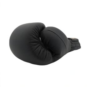 RAM 'No Mercy' Bokshandschoenen Mat Zwart Vooraanzicht van de padding dikte van de RAM No Mercy handschoenen