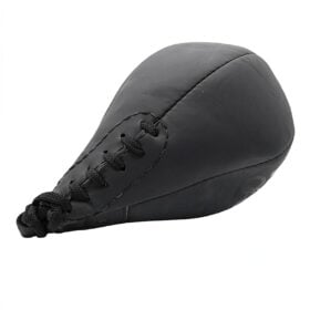 Zijaanzicht van de aerodynamische zwarte speedball