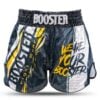 Zwart kickboksbroekje voor volwassenen en kinderen van Booster.