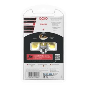 OPRO Gebitsbeschermer Self Fit Silver Edition V2 Wit Goud Junior 31