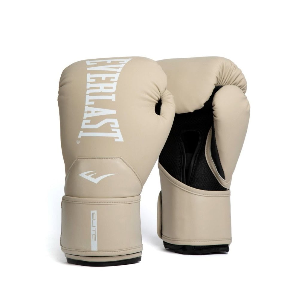 Everlast Elite 2 Bokshandschoenen Champagne Kickbokshandschoenen voor dames en heren van Everlast.