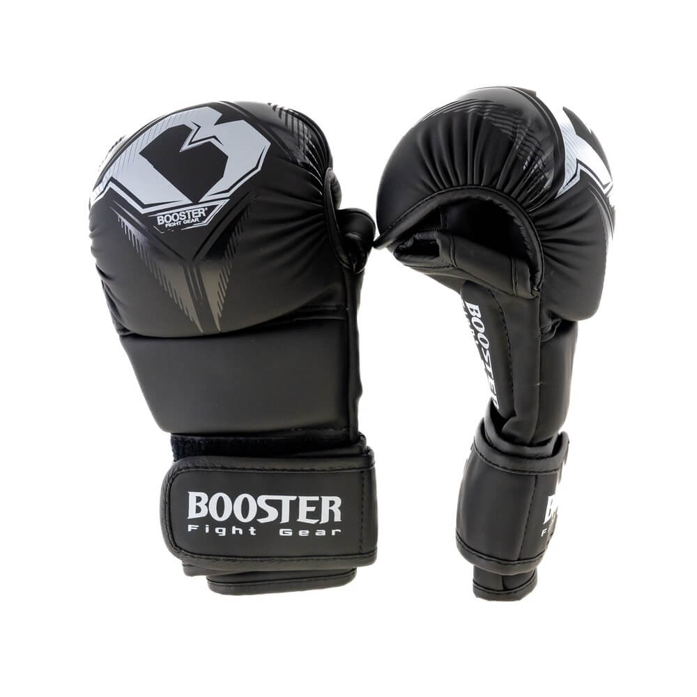 Booster MMA-Grappling Handschoenen Bangkok 2 Zwart Booster MMA-Grappling Handschoenen Bangkok 2 Zwart - Afbeelding 2