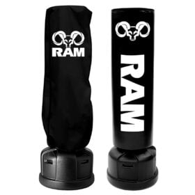 RAM fighting gear hoes met logo voor bokspalen en boksdummies