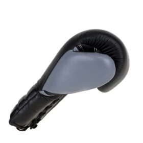 Booster RS LU 1 Leren Bokshandschoenen met Veters Zwart