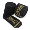 Zwarte boksbandages van Everlast, 455 cm.