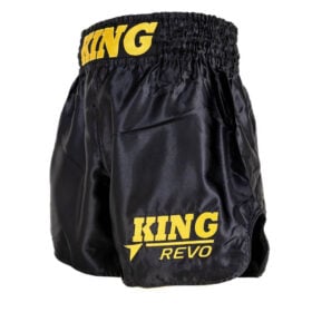 King Revo 2 Thai- Kickboks Broekje Zwart-Goud