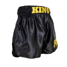King Revo 2 Thai- Kickboks Broekje Zwart-Goud
