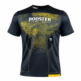 Zwart aerodry tshirt van Booster, de ignite 1.