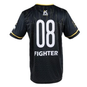 King KPB 08 TEE 1 T-shirt Zwart - Goud