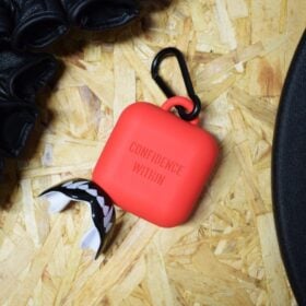 Safejawz Siliconen Opbergdoosje voor Bitje Rood afbeelding 1