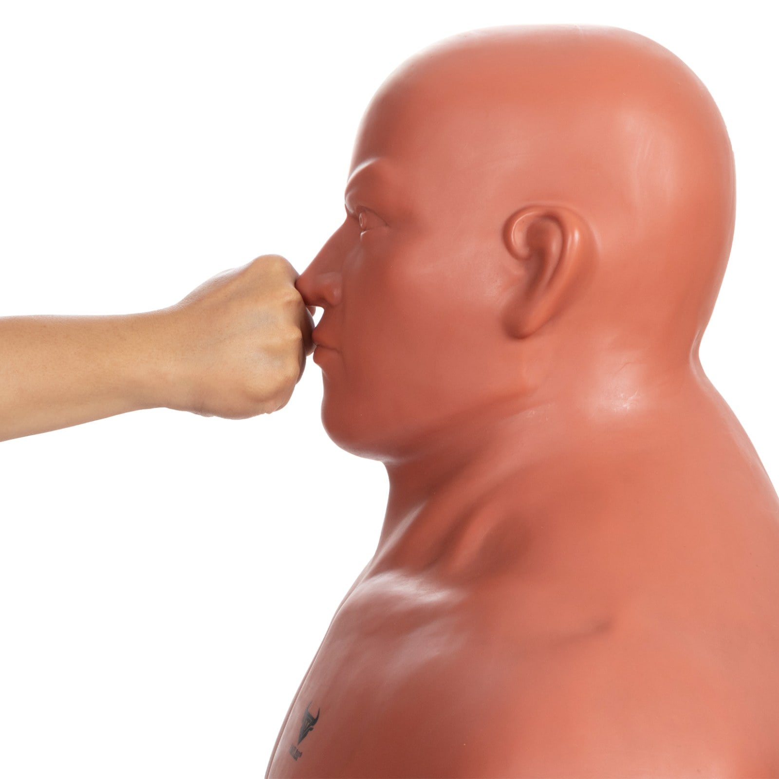 RAM Big Bob XL Bokspop - Boksdummy Vuist op het gezicht van de RAM dummy