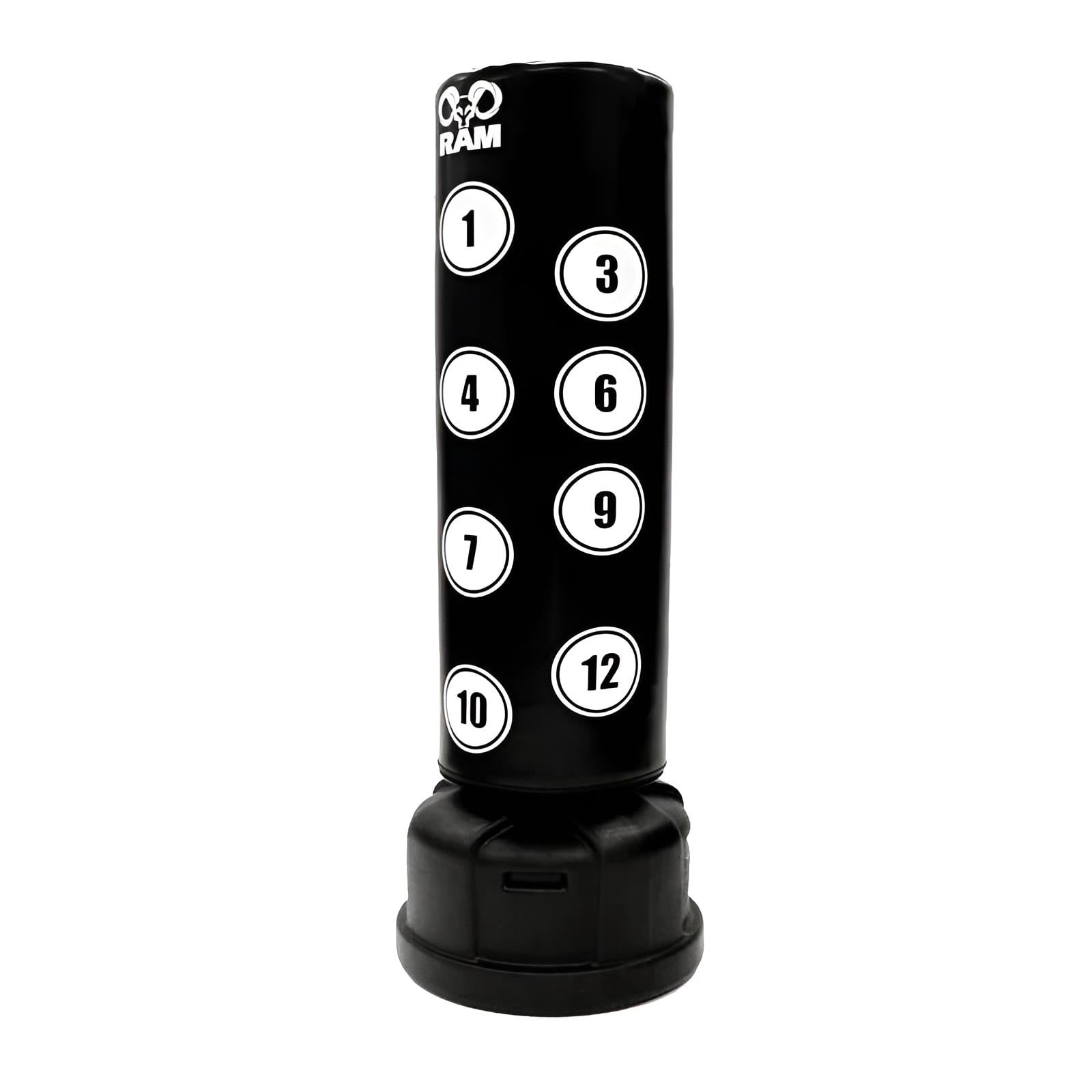 RAM O XL Bokspaal met Scoring Zones - Zwart RAM bokspaal O XL voorzien van genummerde scoring zones