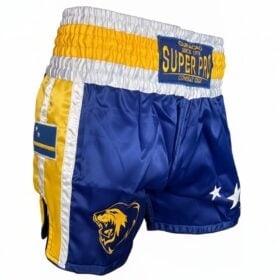 Kickboksbroekje van Super Pro van de WK editie Curacao.