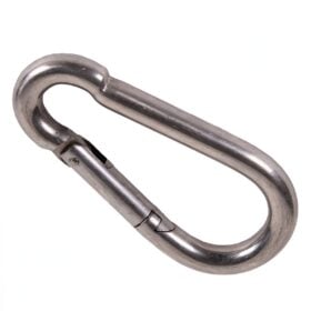 Close-up van de metalen swivel voor de Super Pro water air punchbag