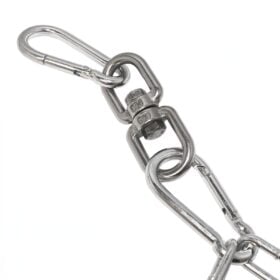 Complete 4-punts ketting met swivel voor de Super Pro water air punchbag